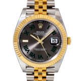 ROLEX Datejust 41 'Wimbledon', ref. 126333. wristwatch. BONDED. - Foto 1