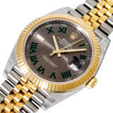 ROLEX Datejust 41 'Wimbledon', ref. 126333. wristwatch. BONDED. - Foto 5