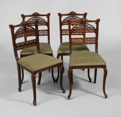 4 Stühle im Stil von Gabriel Viardot. - photo 1
