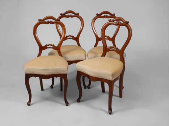 4 Stühle, Louis-Philippe. - Foto 1