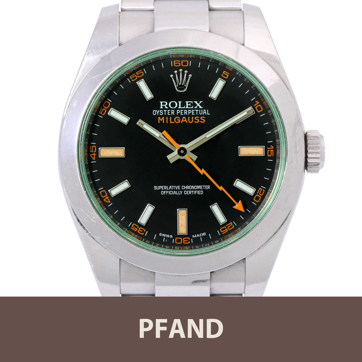 PFANDAUKTION - ROLEX Milgauss 116400 GV,