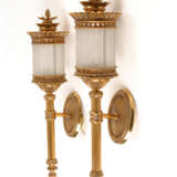 Paar Wandlampen in Kutschenlampen-Form. - photo 1