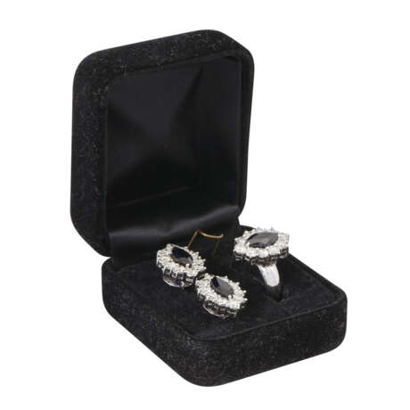 PFANDAUKTION - Jewellery set, sapphires, diamonds - фото 6