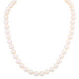 Pearl necklace with bayonet interchangeable clasp by Jörg Heinz, - фото 1