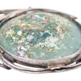 AVI SOFFER designer brooch/pendant with Roman antique glass, - photo 3