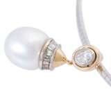 Necklace and pendant with South Sea pearl - photo 5