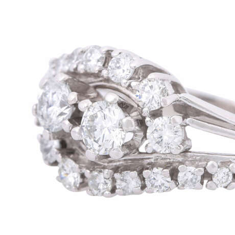 Ring with diamonds total ca. 1,15 ct, - photo 4