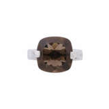 PIANEGONDA ring with faceted smoky quartz, - фото 2