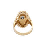 Ring with central diamond of ca. 0,7 ct, - Foto 4