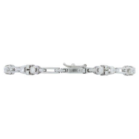 Bracelet with diamonds total ca. 2 ct, - фото 2