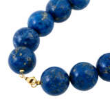 Necklace from lapis lazuli balls - photo 4