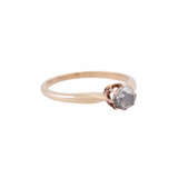 Ring mit Antwerpener Diamantrose ca. 0.25 ct, - Foto 1