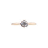 Ring mit Antwerpener Diamantrose ca. 0.25 ct, - Foto 2