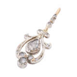 Classicist pendant with diamond roses - фото 4