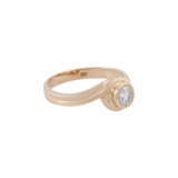 Ring mit Brillant ca. 0.40 ct, - фото 1