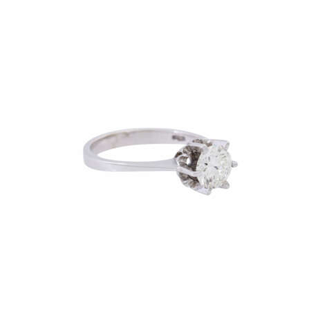 Ring with diamond ca. 0,85 ct, - photo 1