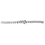 Rivière bracelet with 65 diamonds total ca. 4 ct, - Foto 2