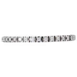 Rivière bracelet with 36 diamonds total ca. 5 ct, - фото 1