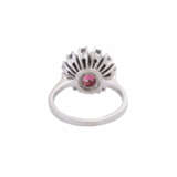 Ring with tourmaline and diamonds - фото 4