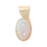 Pendant with crystal opal approx. 7 ct, - Foto 1