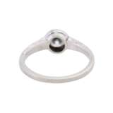 Solitaire ring with diamond of approx. 0.5 ct, - фото 4