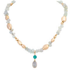 Beryl necklace,