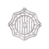 Art Deco fine pendant set with diamonds, - Foto 2