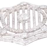 Art Deco fine pendant set with diamonds, - photo 5