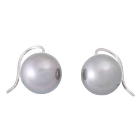 Earrings with Tahitian pearls, - Foto 2