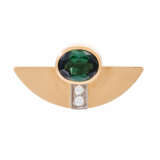 Pendant with tourmaline of about 2 ct - photo 1