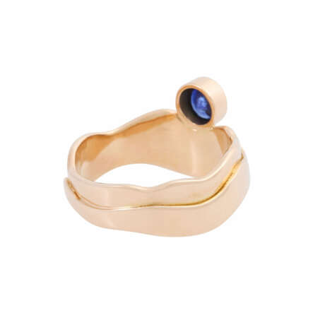 Ring with sapphire of about 0.4 ct, - photo 3