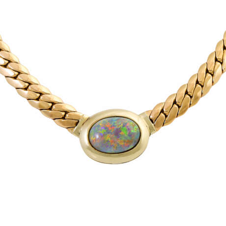 Necklace with opal cabochon - фото 2