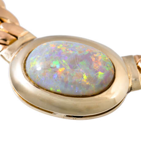 Necklace with opal cabochon - фото 5