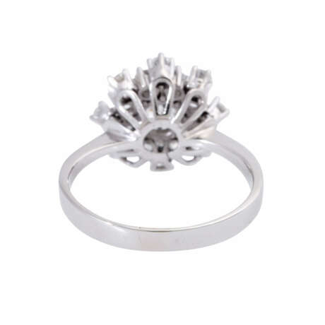 Ring with diamonds total ca. 1,3 ct, - фото 4