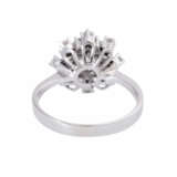 Ring with diamonds total ca. 1,3 ct, - Foto 4
