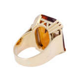 Ring with large citrine - Foto 3