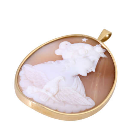 Pendant with shell cameo, - Foto 4