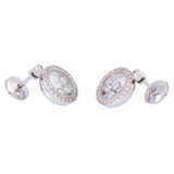 CHOPARD "Happy Diamonds" earrings with diamonds total approx. 0.5 ct, - photo 2