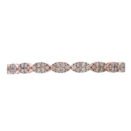 Bracelet with diamonds total ca. 3 ct (engraved), - фото 1