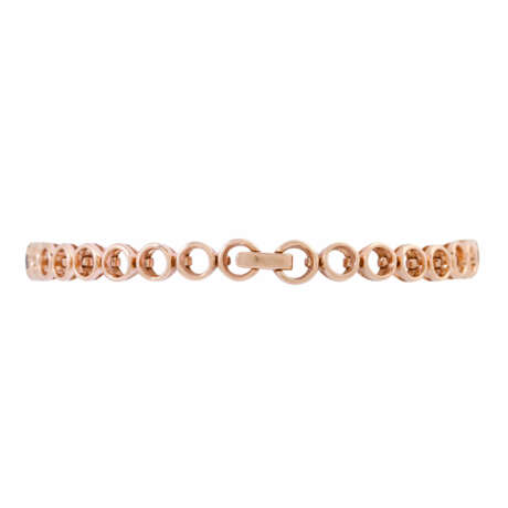 Bracelet with diamonds total ca. 3 ct (engraved), - Foto 2