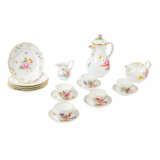 MEISSEN, coffee and tea service for 5 persons "German Flower", 1860-1924 - фото 1