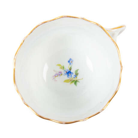 MEISSEN, coffee and tea service for 5 persons "German Flower", 1860-1924 - photo 4