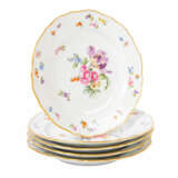 MEISSEN, coffee and tea service for 5 persons "German Flower", 1860-1924 - photo 6