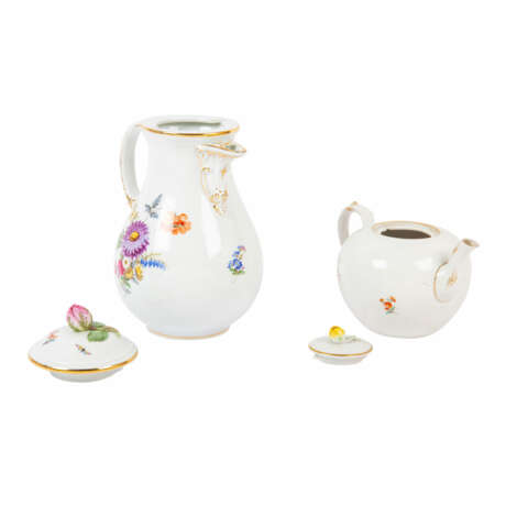 MEISSEN, coffee and tea service for 5 persons "German Flower", 1860-1924 - photo 8