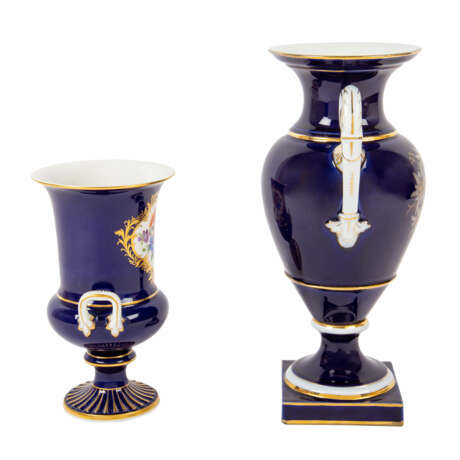 MEISSEN "Amphora vase and handle vase" 20.c. - фото 2