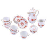 MEISSEN 15-piece mocha service 'Rich court dragon in iron red', 1st choice, 20th c. - фото 1