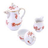 MEISSEN 15-piece mocha service 'Rich court dragon in iron red', 1st choice, 20th c. - фото 2