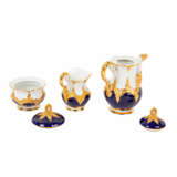 MEISSEN, 15-piece mocha service for 6 persons B-form, 2nd choice, 20th century, - Foto 3