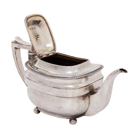 GLASGOW "Teapot and sugar bowl" 925s. Silver, 1912 - Foto 5
