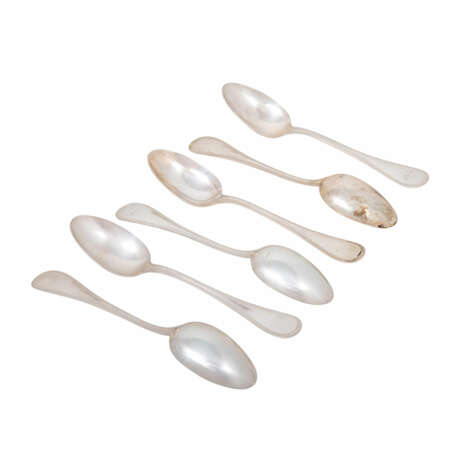 CHRISTOFLE, Cutlery for 6 persons "Perles", 925. Silver. - Foto 6